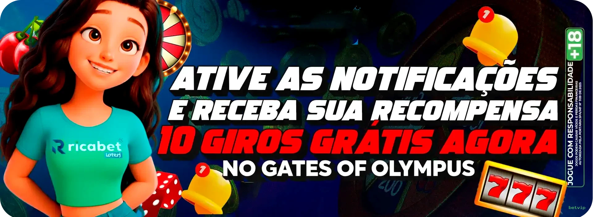 Configurações úteis dentro do app betvip